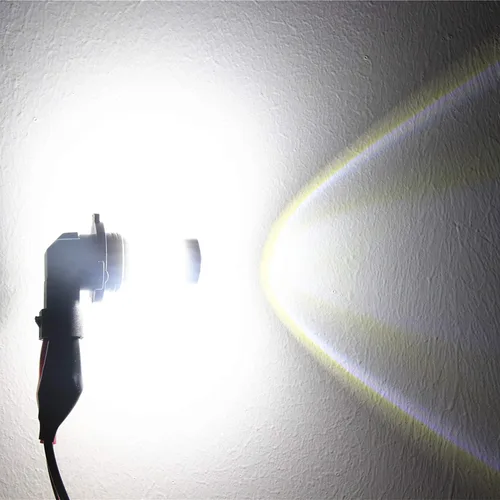 Miniatura 3 de Alla Lighting Bombillas LED antiniebla 9006 de 2000 lúmenes, 2835 51-SMD, superbrillantes, HB4 9006, bombillas LED de 12 V, repuesto para coches