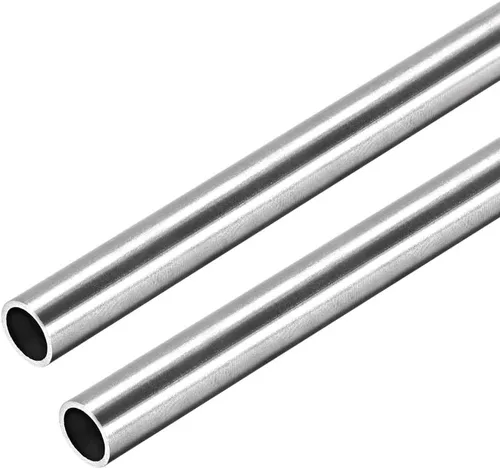 Miniatura 21 de uxcell Tubo redondo de acero inoxidable 304 de 0.236 in de diámetro exterior de 0.016 in de grosor de pared de 9.843 in de longitud, tubo recto sin