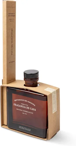 Miniatura 2 de Archipelago Botanicals Difusor Botanico de Havana, incluye aceite de fragancia, tapa de madera decorativa y 10 varillas difusoras, perfecto