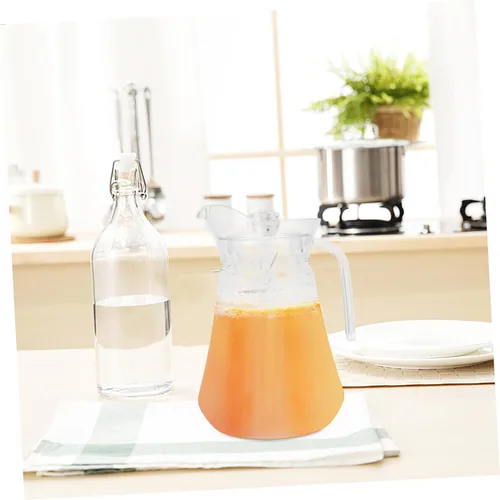 Miniatura 8 de Jarra de bebidas de 1,5 l, jarra de té helado, jugo de leche, jarra inastillable, refrigerador, uso doméstico