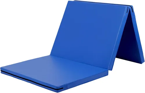 Miniatura 11 de KaRaDaStyle - Alfombrilla de gimnasia plegable de 71"x31"x2" para estiramiento, entrenamiento muscular, para niños, barra horizontal de juego