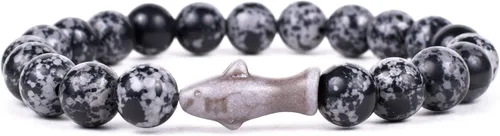 Miniatura 6 de Fahlo Pulsera de seguimiento de tiburones – Sigue el viaje de un tiburón real – Apoya la conservación de la vida silvestre – Elástico, talla única