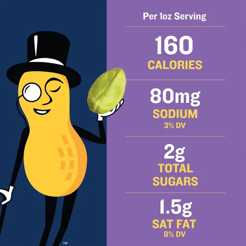 Miniatura 3 de PLANTERS Deluxe Pistachio Mix - Mezcla de pistachos, bocadillos para fiestas, proteína a base de plantas, lata de 14.5 onzas
