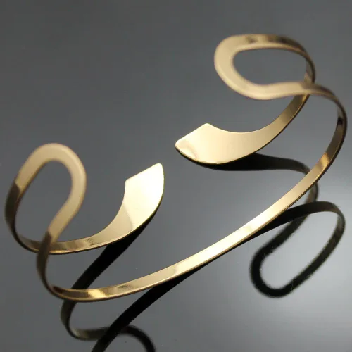Miniatura 5 de QQ Fashion brazalete para el brazo abierto curvo de estilo egipcio