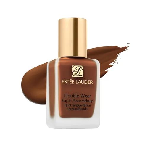 Miniatura 50 de Estée Lauder Maquillaje de base de maquillaje doble que se mantiene en su lugar, base mate de larga duración, 1 onza líquida 5C2 Sepia - Profundo