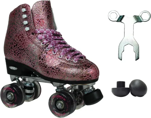 Miniatura 6 de Epic Skates Sparkle - Patines cuádruples de caña alta