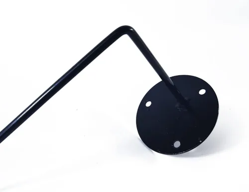 Miniatura 4 de TIHOOD Soporte para casco, gancho de pared para abrigos, sombreros, gorras, accesorios de motocicleta (negro)