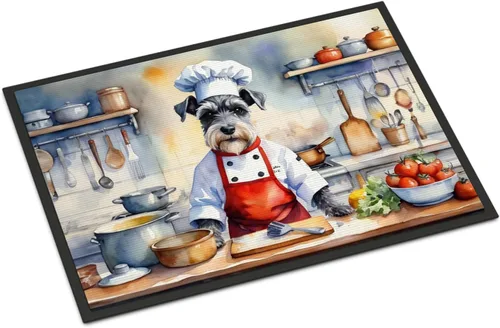 Miniatura 117 de Caroline's Treasures DAC6179MAT Affenpinscher - Tapete para puerta delantera, para interiores y exteriores, para entrada, antideslizante, lavable