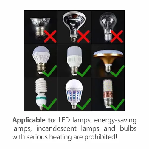Miniatura 4 de Adaptador extensor de enchufe de luz E26/E27, extensión de 22.8 in/22.5 pulgadas, resistente al calor de 329.0 °F sin peligro de incendio, flexible