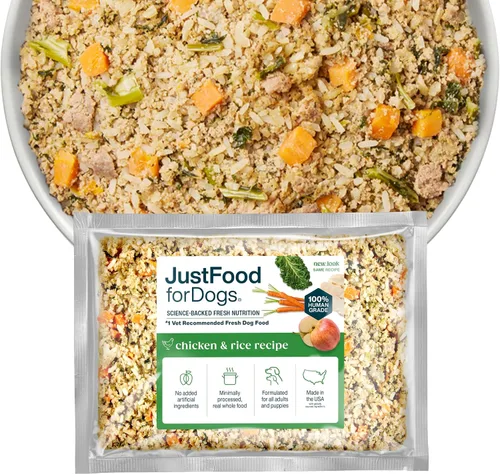 Miniatura 16 de JustFoodForDogs - Comida fresca congelada para perros, comida completa o complemento para perros, receta de comida para perros de grado humano
