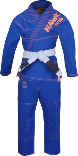 Miniatura 7 de Jiu Jitsu brasileño, para niños, Jiu Jitsu Gi BJJ Gi Grappling Kimonos Ligeros Cinturón Blanco