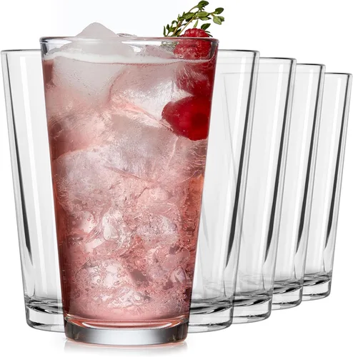 Miniatura 7 de Libbey Paquete de 12 vasos de cerveza clásicos de pub, apilables, modernos vasos de cerveza de bar, grandes multiusos, para Stouts, Ales y más Pub 12