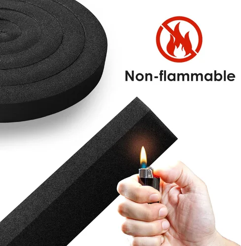 Miniatura 5 de Tira de sellado para ventana de aire acondicionado, 1 pulgada de ancho x 1 pulgada de alto, ajuste universal para aire acondicionado portátil