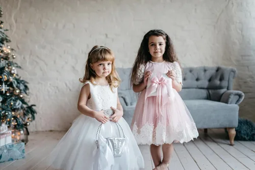 Miniatura 2 de Juego de almohada y cesta de anillo de marfil Colección de encaje niña de flores y cesta de bienvenida para invitados, cestas de boda hechas a