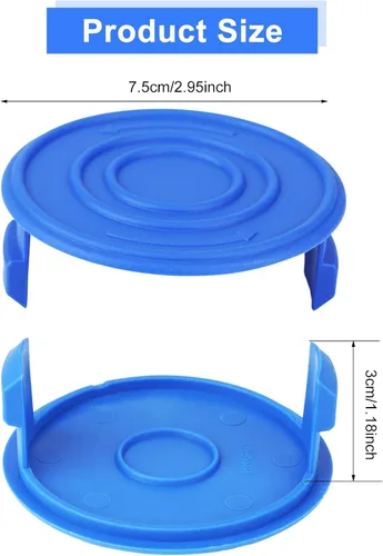 Miniatura 2 de THTEN Tapa de carrete de repuesto para recortadoras de cuerda Kobalt KST 120X-06 y KST 120X KST 2040-06 de 40 voltios Artículo 1520463,506892,808667