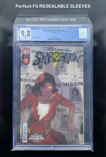 Miniatura 2 de Bolsas resellables para cómics graduados CGC y CBCS - 9 x 14 pulgadas (150 unidades)