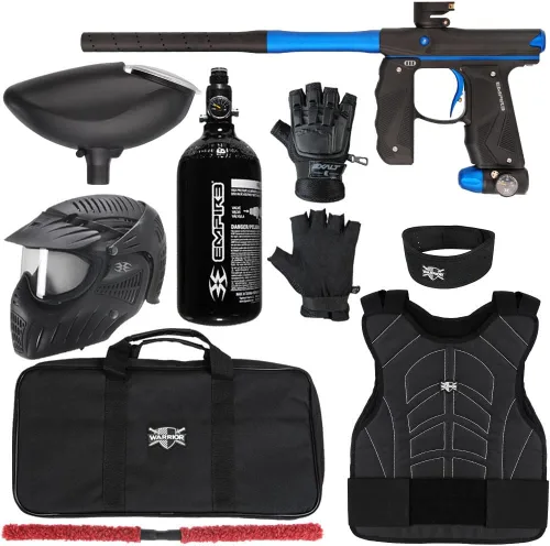 Miniatura 9 de Action Village Empire Mini GS TP Level 2 Kit de pistola de paintball protector