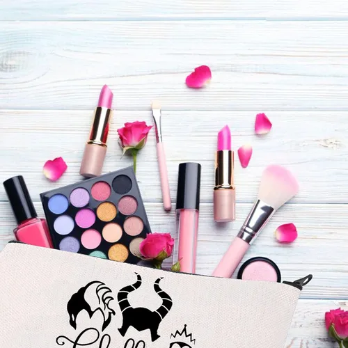 Miniatura 4 de BDPWSS Malvado Females Regalo Villano Amante Bolsa de maquillaje Chillin' Like a Villain Gift Evil Group Gift Bad Witches Cosmetic Bag