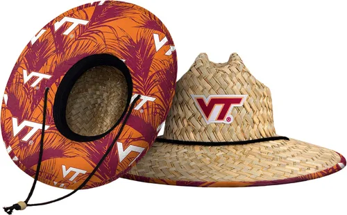 Miniatura 8 de FOCO - Sombrero de paja con logotipo de equipo universitario de NCAA y estampado floral para hombre TEAM LOGO