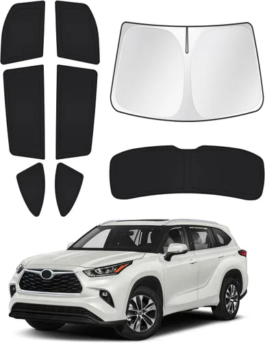 Miniatura 183 de Canvcle Parasol para parabrisas para Honda Civic de 11ª generación 2022-2025 2026 (no para Hatchback), kit de cubierta para ventana trasera lateral