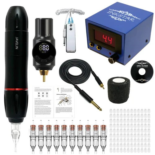Miniatura 9 de Javelin - Kit de bolígrafo de tatuaje (extra grande)
