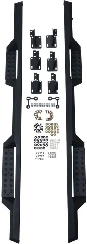 Miniatura 3 de Westin 56-11315 HDX Drop Nerf Step Bars se adapta a F-250 F-350 F-450 F-550 Super Duty SuperCab 1999-2016 Par negro texturizado