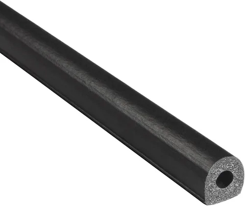 Miniatura 11 de Trim-Lok Sello de goma en forma de D – 1 pulgada de altura, 1 pulgada de ancho, 125 pies de longitud – Sello de espuma EPDM con cinta adhesiva BT