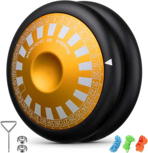 Miniatura 12 de MAGICYOYO D6 - Yoyo Multifuncional con Bucle para Niños de 8 a 12 años, Yoyo Sensible con Múltiples Formas de Juego, Yo-yo para Principiantes
