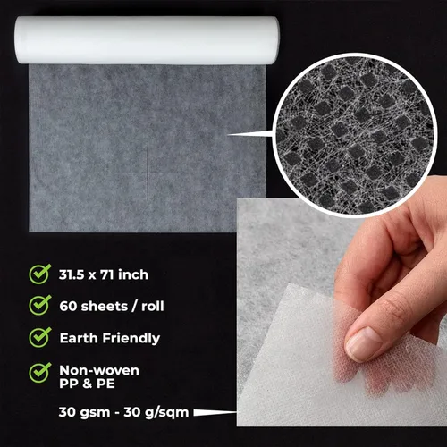 Miniatura 2 de Funda Desechable para Cama de Masaje - Material Desechable No Tejido - Ideal para Spa, Mesa de Masaje, Tatuaje, Mesa de Depilación con Cera