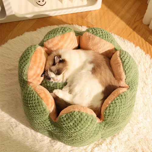 Miniatura 2 de CWV Lindas camas para gatos, camas para gatitos, camas suaves para perros pequeños, camas lavables para mascotas para cachorros y gatitos