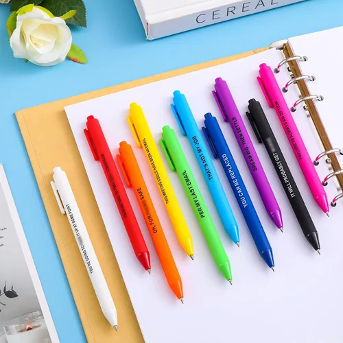 Miniatura 3 de Epakh 50 bolígrafos divertidos a granel, divertidos bolígrafos para el trabajo con refranes se quejan inspiradores, optimisti, citas motivacionales