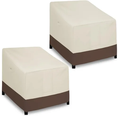Miniatura 14 de Easy-Going Funda para Silla Apilable de Exterior Resistente, Funda para Silla de Patio Impermeable, Funda para Muebles de Exterior Resistente al