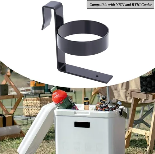 Miniatura 7 de Soporte para bebidas enfriador, soporte para tazas/portavasos compatible con YETII Tundra, enfriador RTICC