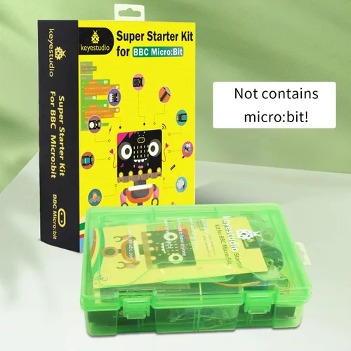 Miniatura 4 de KEYESTUDIO Super Starter Kit para Microbit V2 V1.5 STEM Learning Sin Micro:bit Board, 40 lecciones Tutorial, con T-Breakout Board, Breadboard