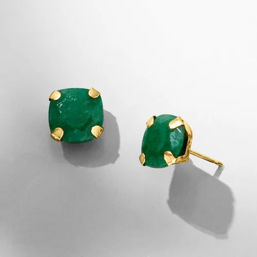 Miniatura 5 de Ross-Simons Gemstone Martini Stud Earrings in 14kt Yellow Gold