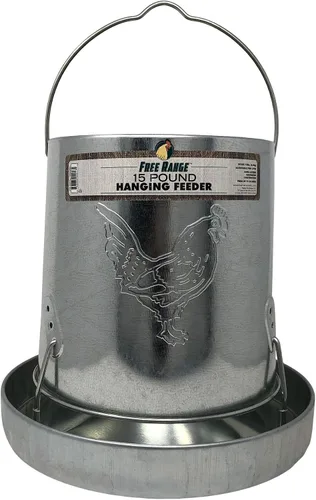 Miniatura 5 de Alimentador colgante para aves Harris Farms , Metal