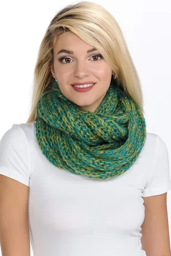Miniatura 2 de Bufanda Basico Infinity Bufanda de punto de ganchillo de invierno en talla única