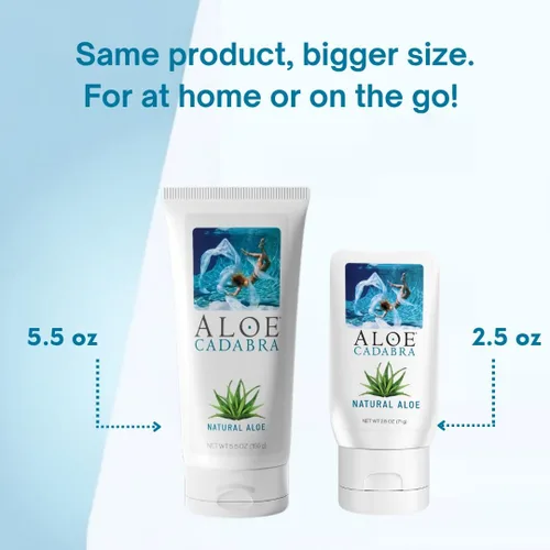 Miniatura 4 de Aloe Cadabra Lubricante personal a base de agua natural e hidratante vaginal, lubricante de aloe orgánico para hombres, mujeres y parejas,