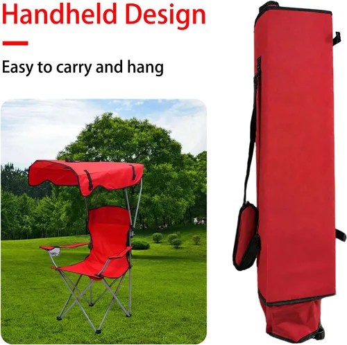 Miniatura 2 de Travel Folding Chair Canopy Chair Sun Shade Outdoor Portable Beach Folding Camo 50 * 50 * 90/120CM