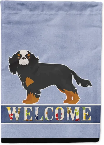 Miniatura 120 de Caroline's Treasures CK3647CHF - Bandera de bienvenida con diseño de bulldog francés, manga grande, para porche, para colgar en la pared, poliéster