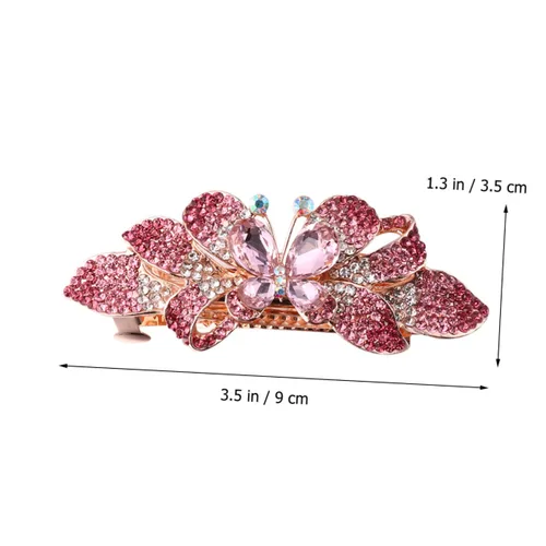 Miniatura 2 de Beavorty Pinzas de metal para el cabello para mujer, tocado para mujer, decoración de cabello para mujer, clip para el cabello para mujer