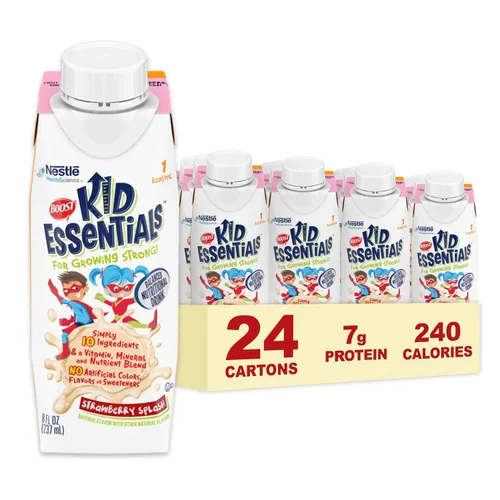 Miniatura 8 de BOOST Kid Essentials - Bebida nutricional equilibrada para niños, 1.0 kcal, 8 onzas líquidas (paquete de 24)