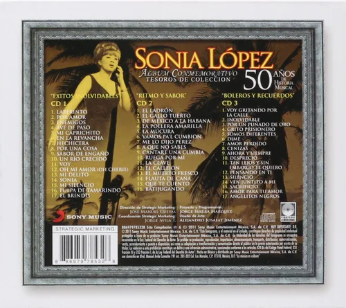 Miniatura 2 de Sonia Lopez Tesoros De Coleccion 50AnosHistoriaMusical 97853