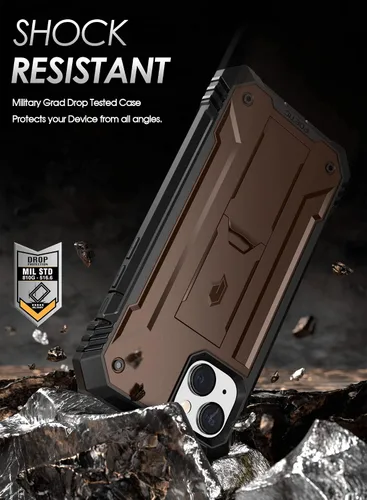 Miniatura 6 de Poetic Revolution - Funda para iPhone 14 de 6.1 pulgadas, [probada contra caídas de grado militar de 20 pies], funda protectora resistente a prueba