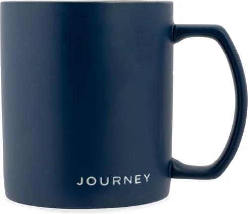 Miniatura 9 de Lighthouse Christian Products Simply Yours Pray - Taza de café de cerámica de 18 onzas, paquete de 4, color negro medianoche