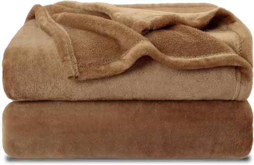 Miniatura 41 de NANPIPER manta decorativa gruesa y ultrasuave de microfelpa, para todas las estaciones, manta peluda de microfibra prémium para sofá y sillón, Coral