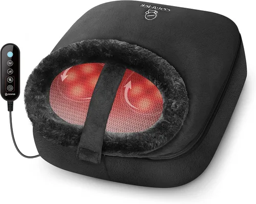 Miniatura 12 de Masajeador Calentador de Pies COMFIER, Regalos para Mujeres, Hombres, Masajeador Shiatsu de Pies con Calor, Almohadilla Eléctrica de Calor