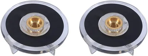 Miniatura 5 de 2 pares de engranajes base y engranaje de cuchilla 2 engranajes base 2 engranajes de cuchilla de goma repuesto para Magic 250W Juicer