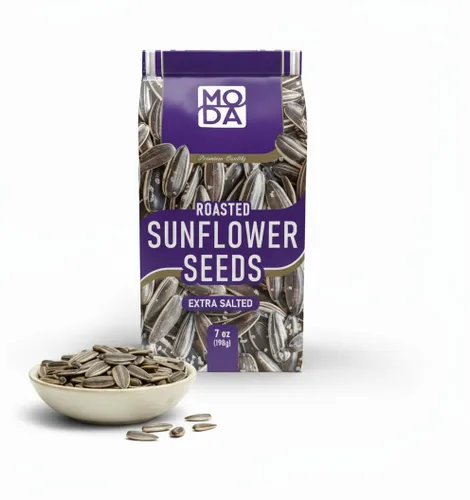Miniatura 4 de MODA - Semillas de girasol prémium de 10.02 oz (10 onzas), hechas en Türkiye, aperitivo crujiente tostado, totalmente natural, vegano y sin gluten