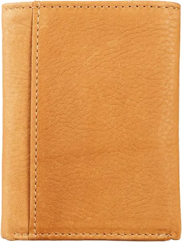 Miniatura 3 de Christian Art Gifts Carteras de cuero genuino de grano completo con bloqueo RFID para hombres accesorio multiranura basado en la fe para tarjetas